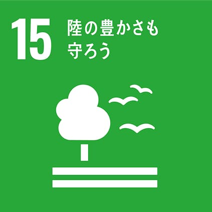 SDG 15 - 陸の豊かさも守ろう